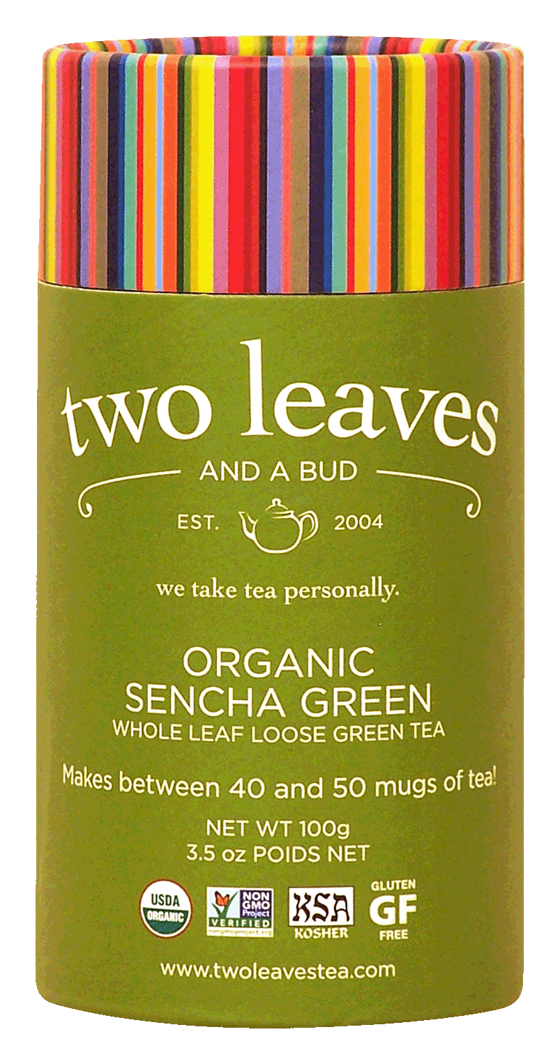 Two Leaves Tea Company  organic sencha green whole leaf loose Full-Size Picture